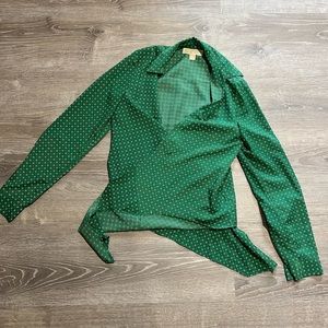 Michael Kors Wrap Top